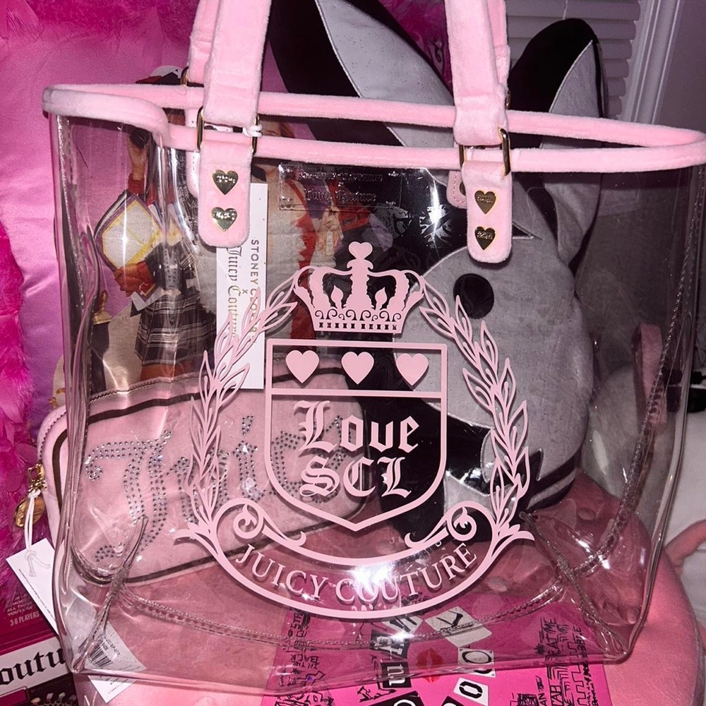 Juicy Couture x Stoney Clover Pink Tote 🎀